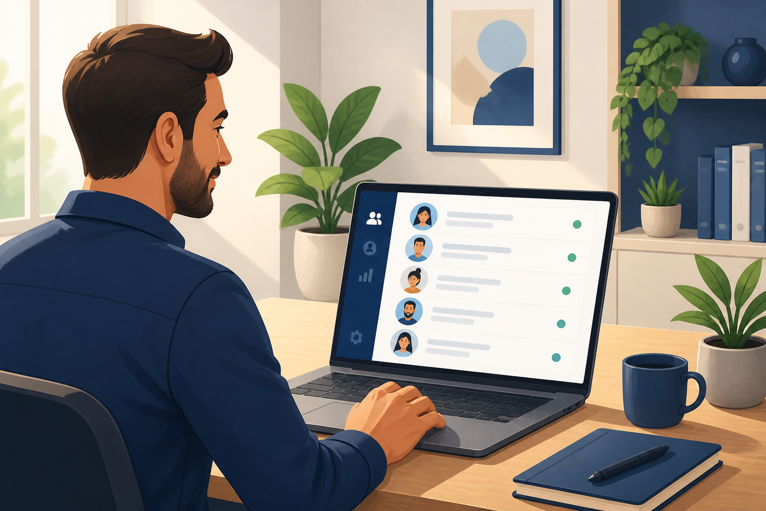 Admin dashboard